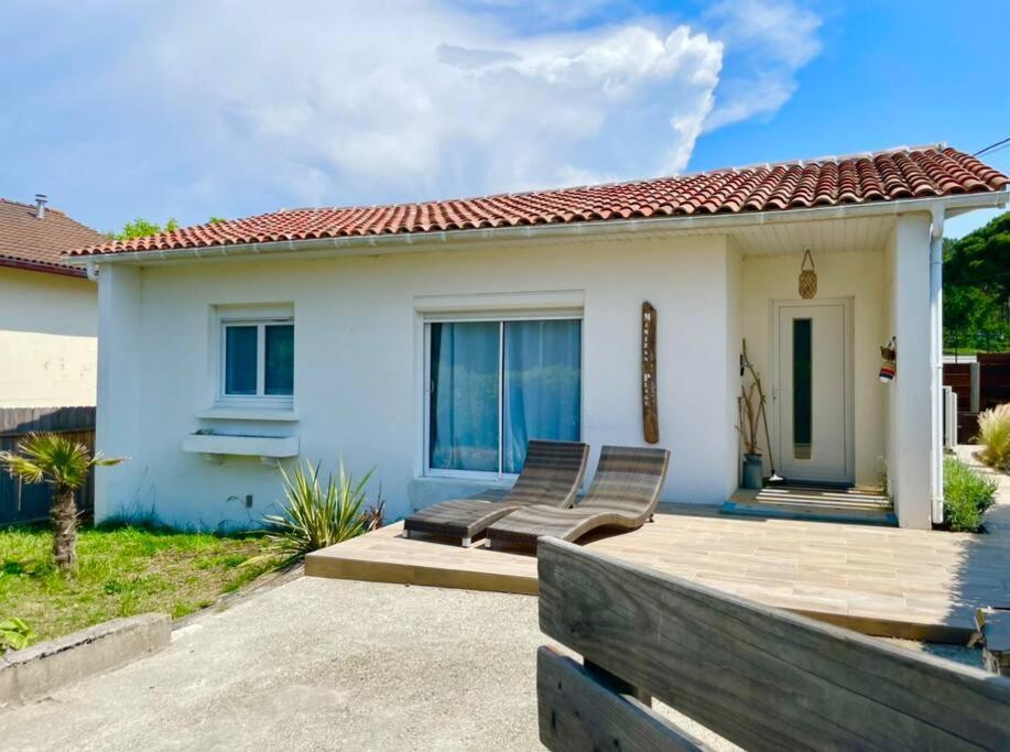 Caporizon-Villa Courant-Terrasse-Proche Plage Mimizan Exterior photo